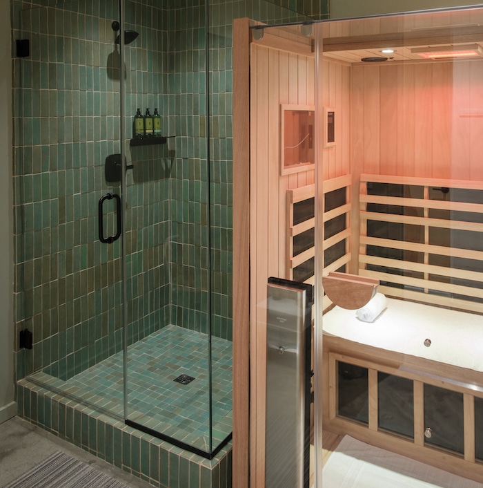 Fire & Radiance — infrared sauna with cedar interior